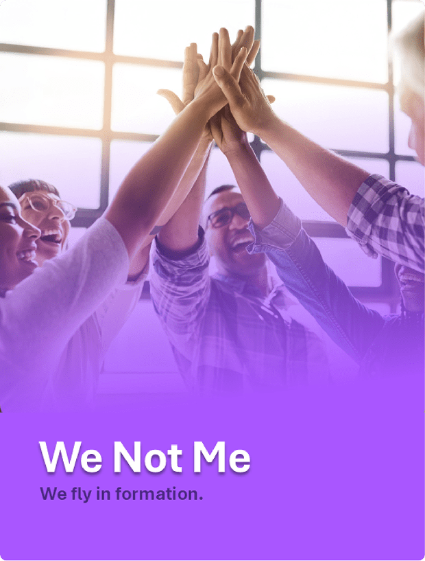 We not me